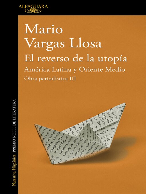 Cover image for El reverso de la utopía